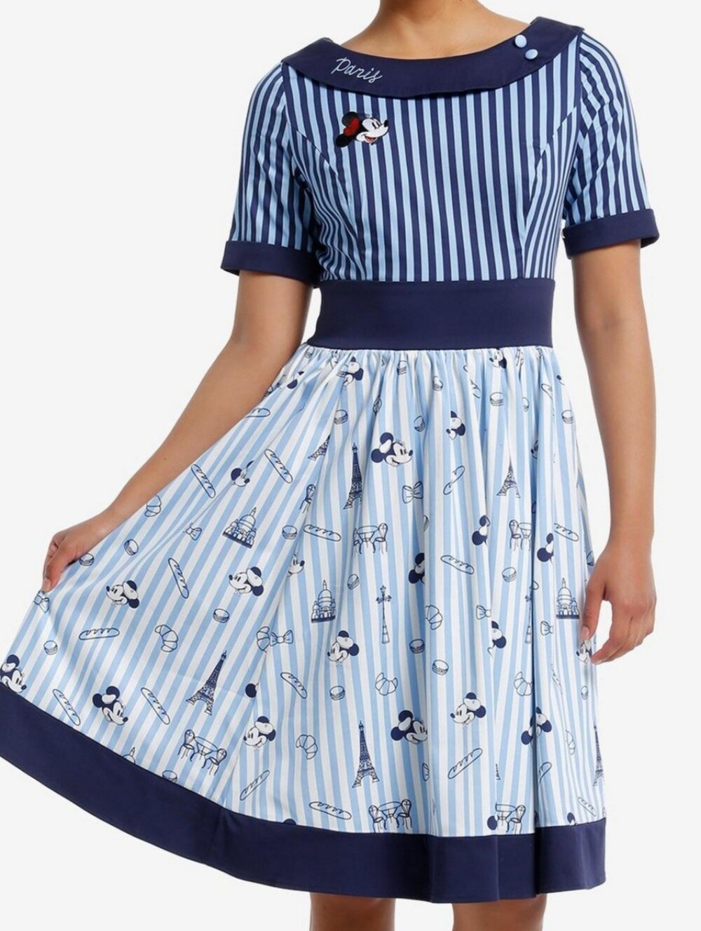Disney Minnie Mouse Paris Retro Dress M | Her Universe Exclusive